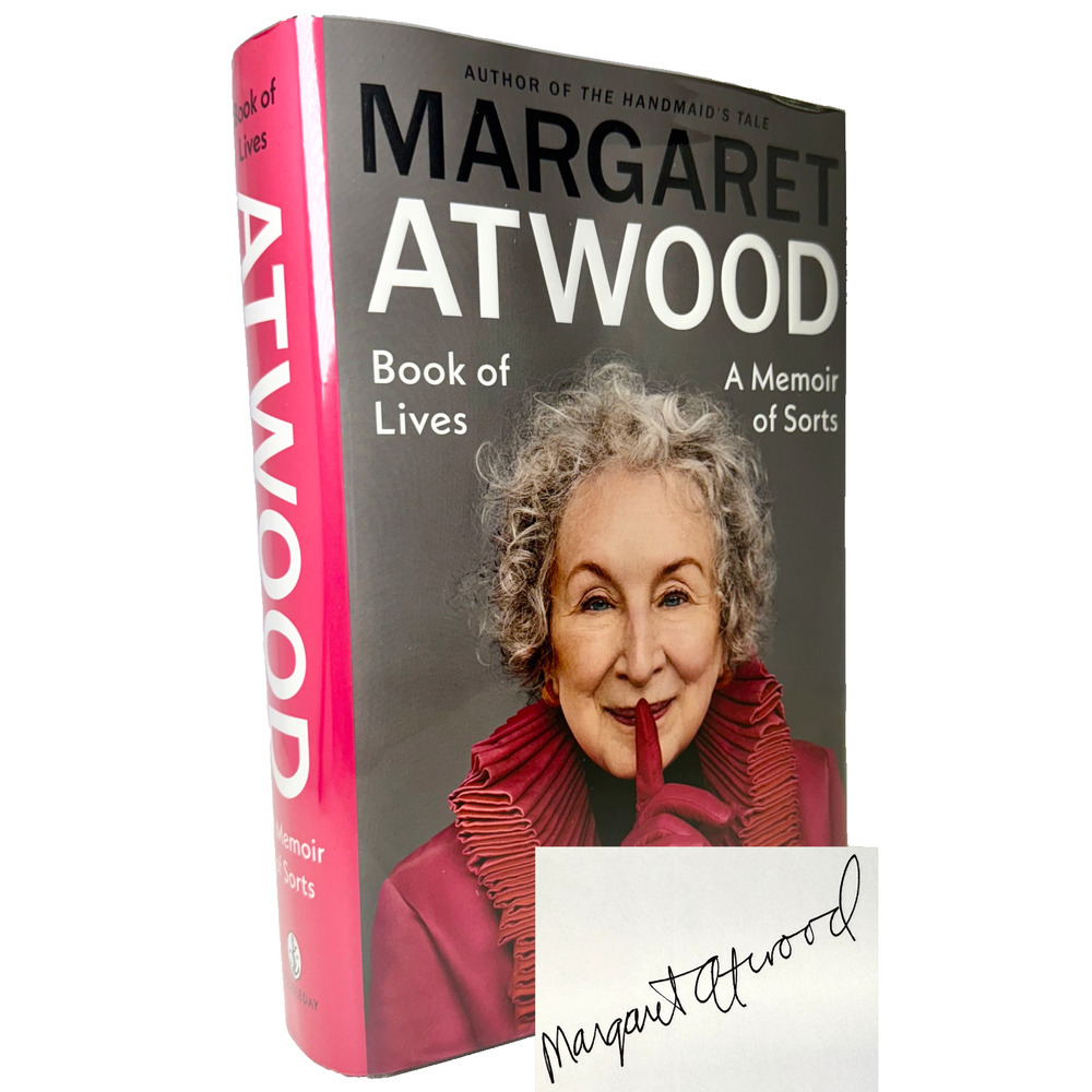 Margaret Atwood Book of Lives A Memoir of Sorts Signed Edition Handmaid’s Tale - Picture 4 of 11